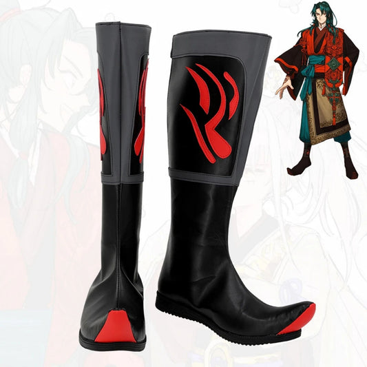 noirtide Custom-Made Fate/Samurai Remnant Zheng Chenggong Cosplay Boots