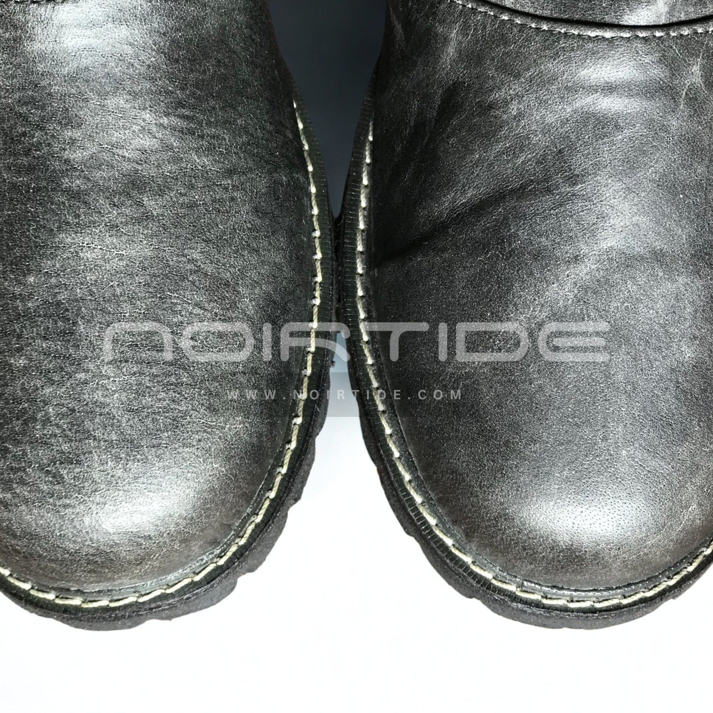 noirtide Custom-Made Multi-Buckle Knee High Renaissance Boots