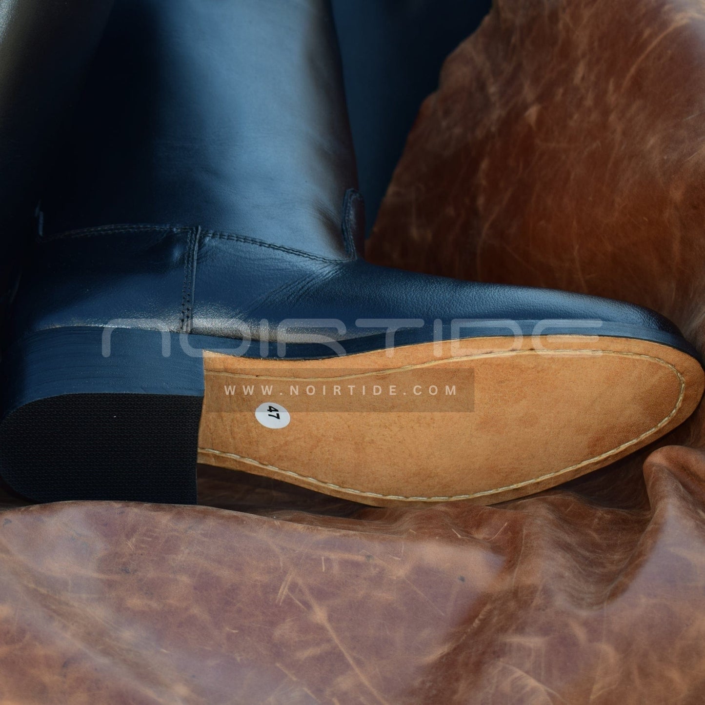 noirtide Customize High Heel Imperial Officer Boot