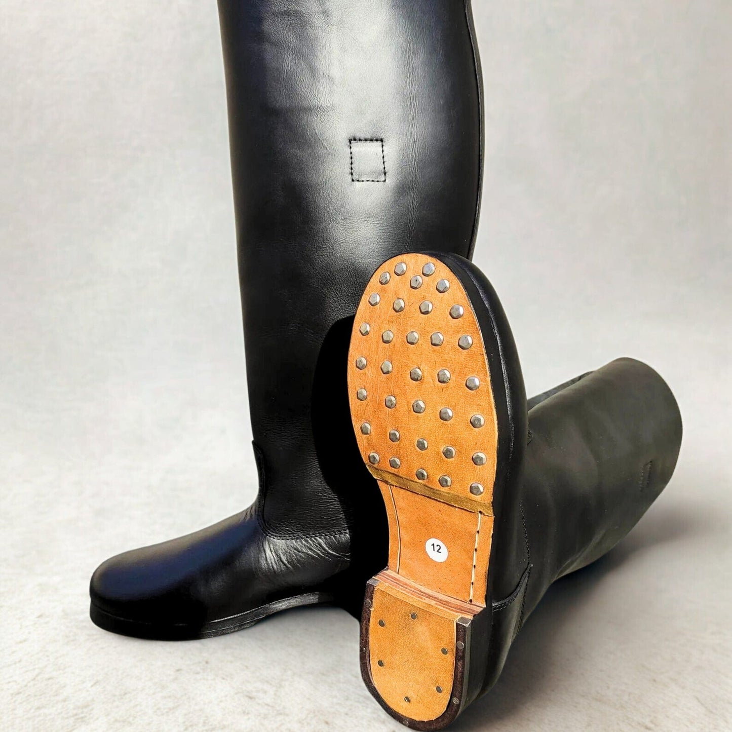 noirtide Customize WW2 German Boots with Hobnails