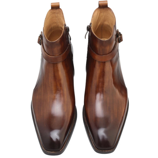 noirtide Handmade, Custom Leather Men Jodhpur Boots