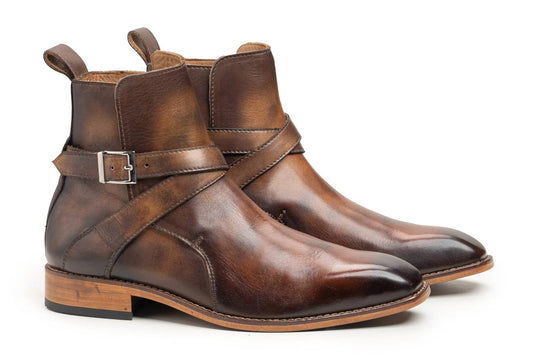 noirtide Handmade, Custom Leather Men Jodhpur Boots