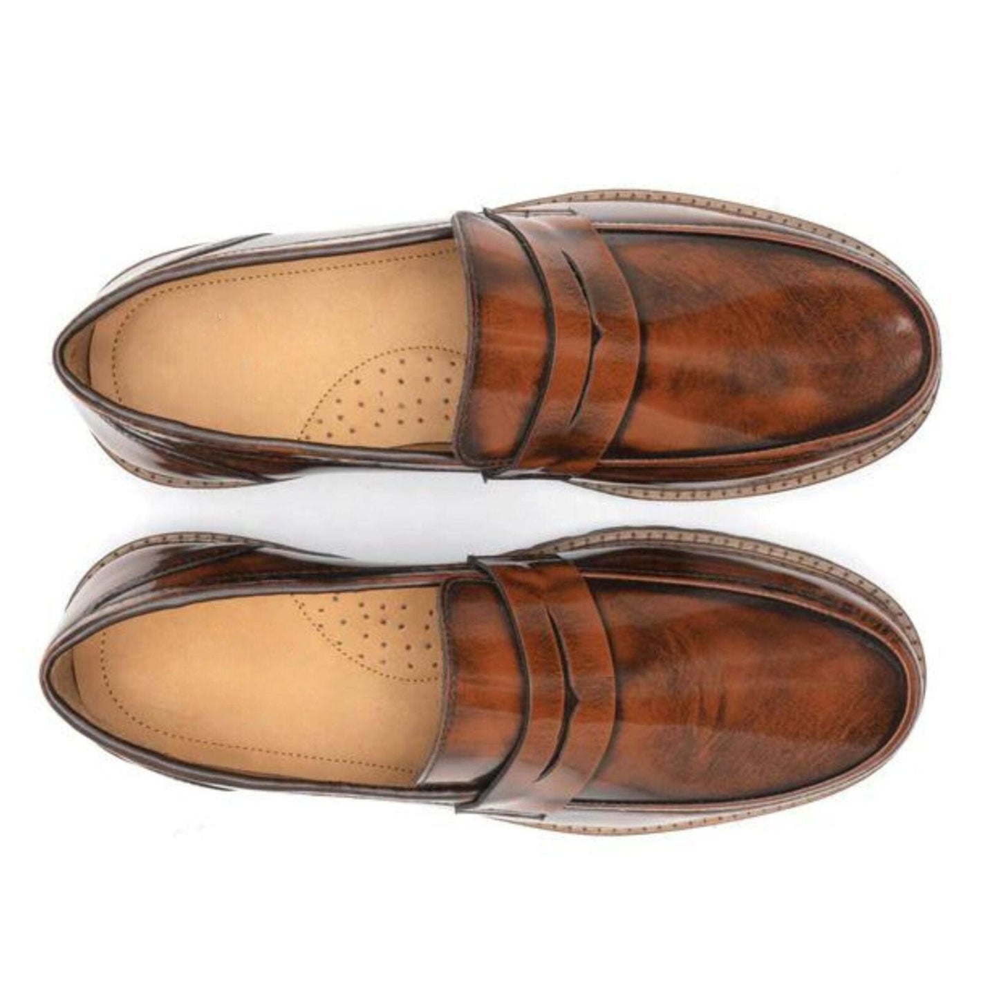 noirtide Handmade, Custom Men Leather Loafer