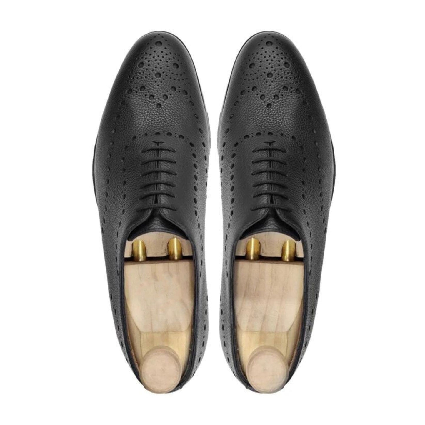 noirtide Handmade Customisable Men's Pebble Leather Shoes
