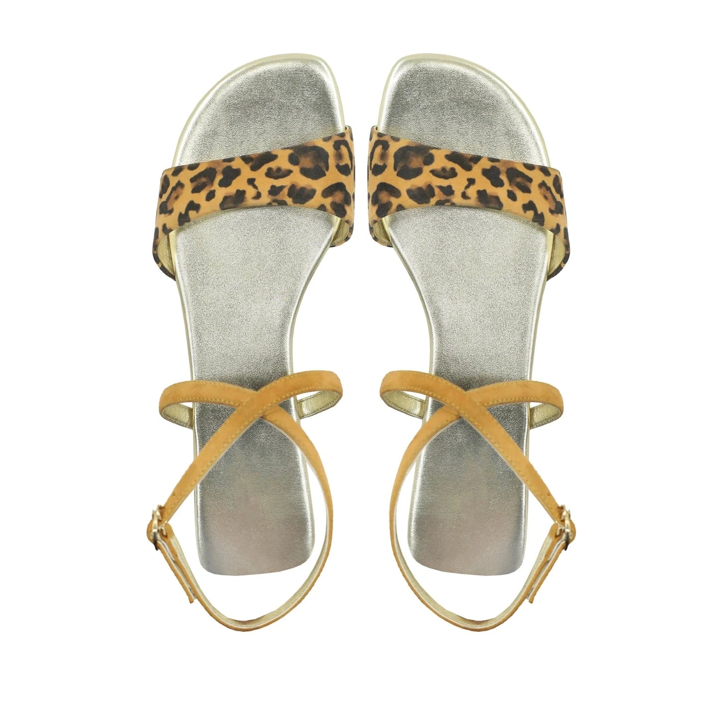 Noirtide Leopard Strapped Sandal for Women