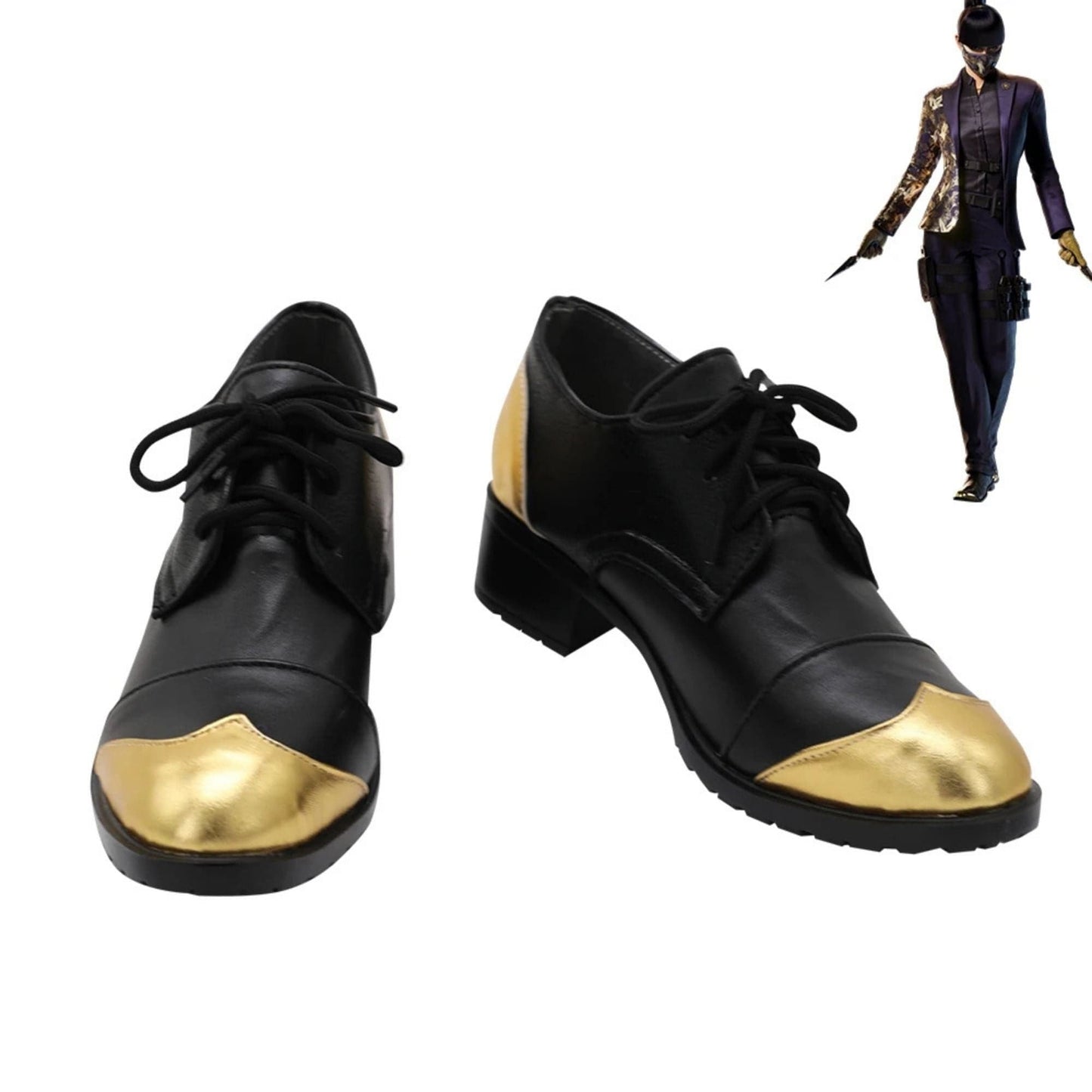 noirtide Tom Clancy's Rainbow Six Siege Azami Cosplay Boots