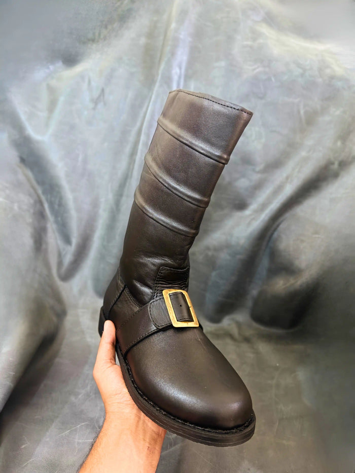 Santa Claus boot without fur