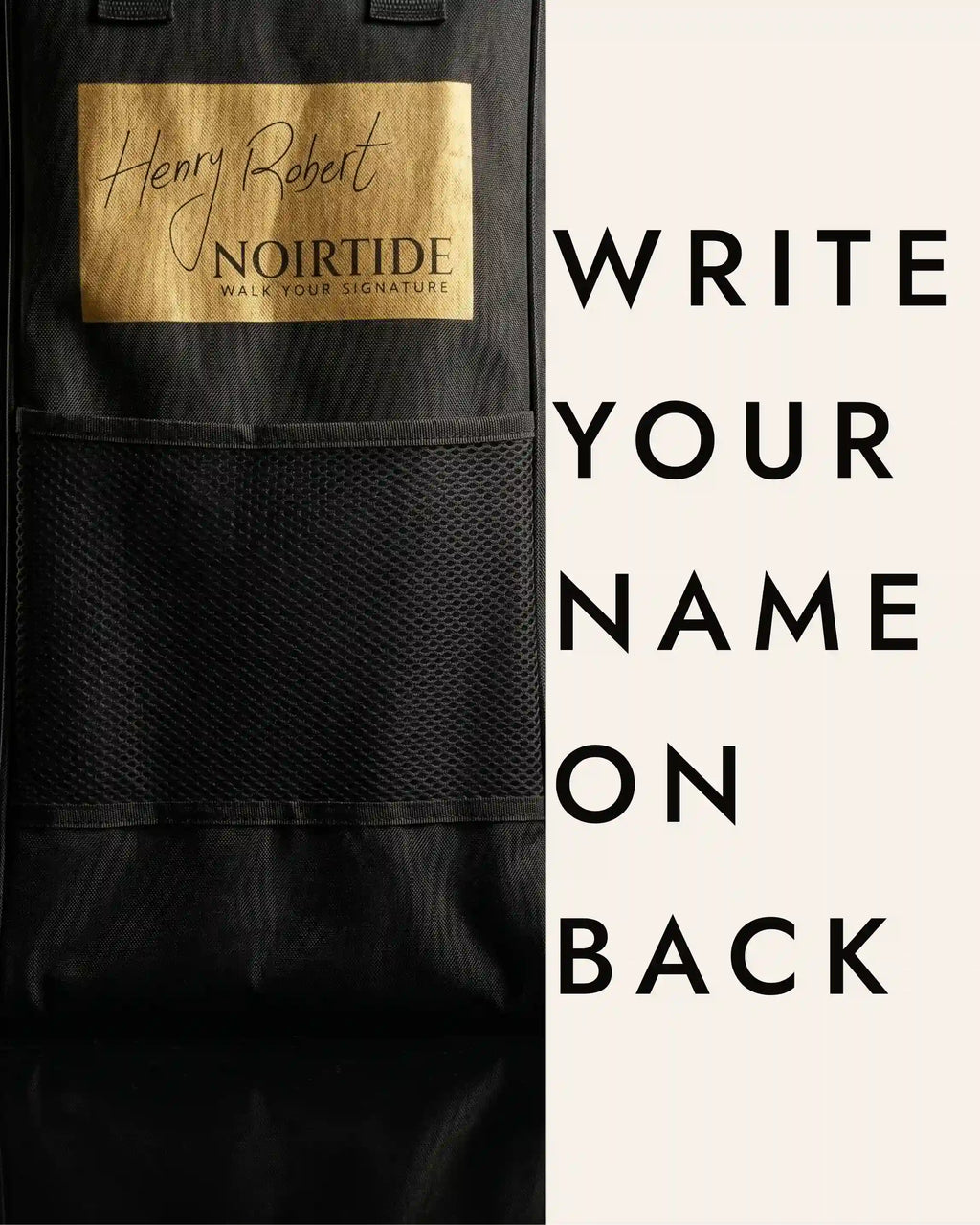 Noirtide Signature Boot Bag