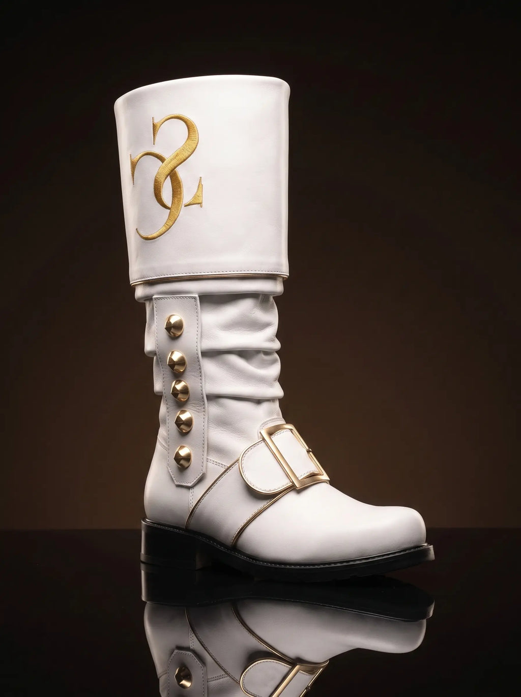 Embroidery Santa Claus Boots