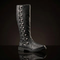 renaissance leather boots — handmade for LARP by NOIRTIDE