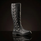 renaissance leather boots — handmade for LARP by NOIRTIDE