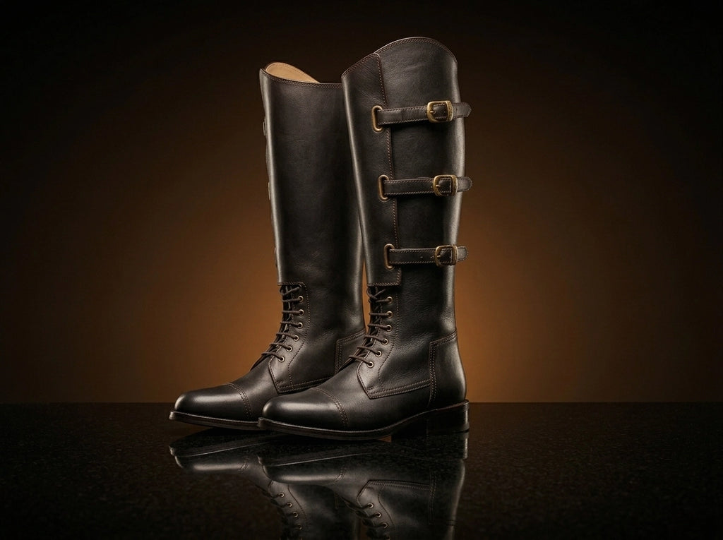 1940 US Army Cavalry Field Boots | NOIRTIDE