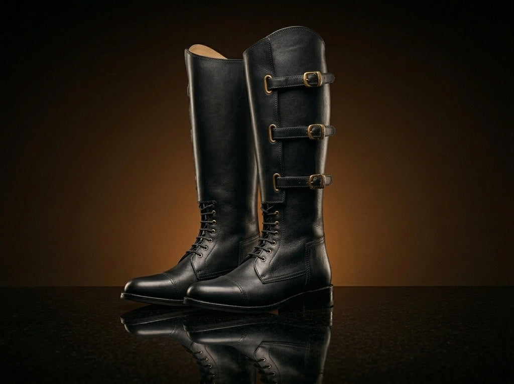 1940 US Army Cavalry Field Boots | NOIRTIDE