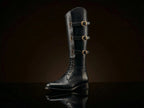 1940 US Army Cavalry field boots in genuine leather — handmade by NOIRTIDE