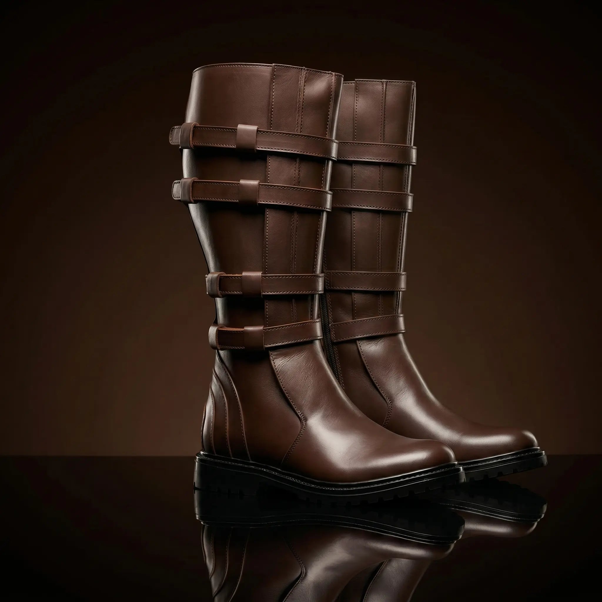 Jedi Knight Star Wars cosplay boots — handmade by NOIRTIDE
