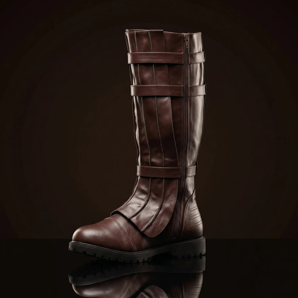 Leather texture on NOIRTIDE Star Wars Anakin Skywalker boots