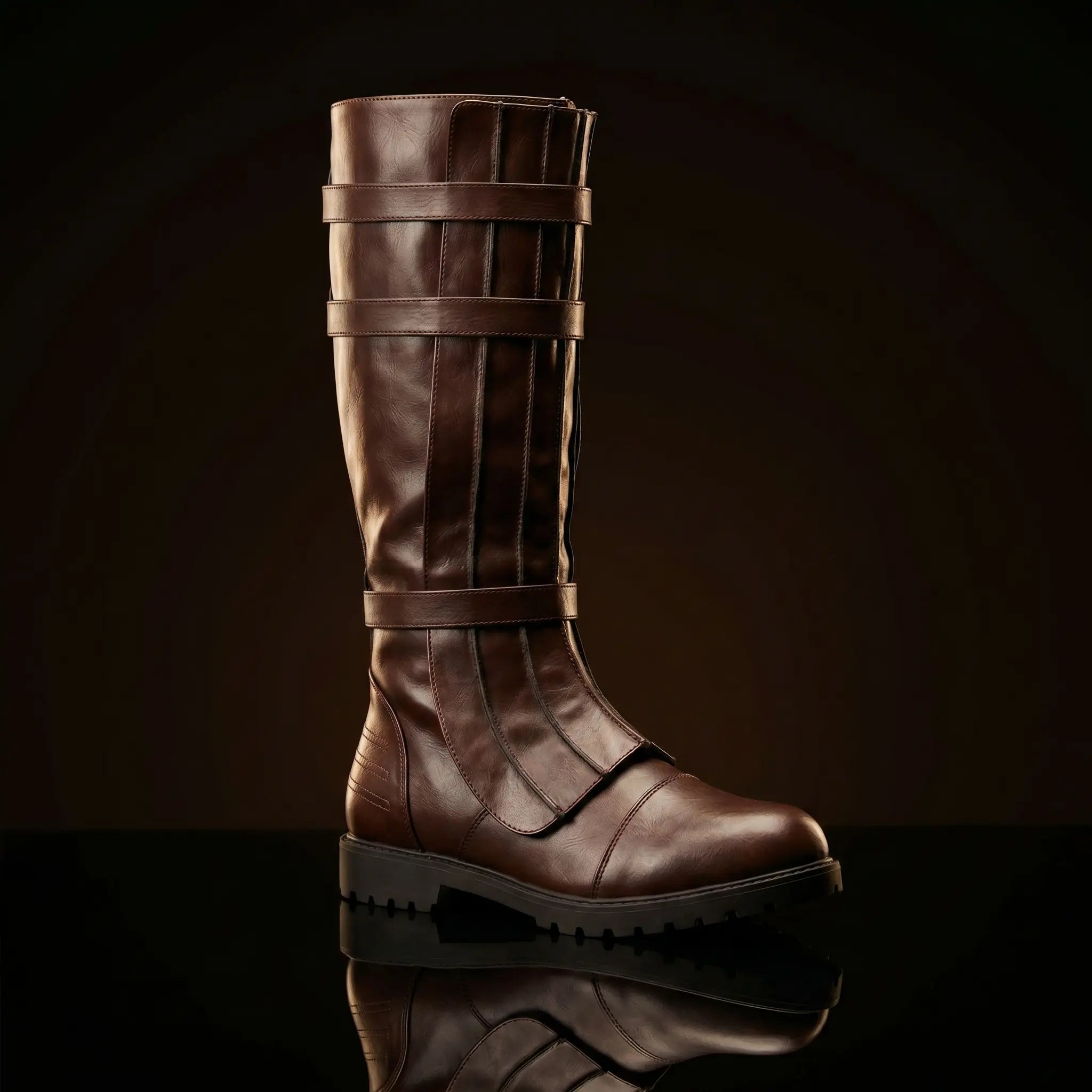 Anakin Skywalker Star Wars cosplay boots — handmade by NOIRTIDE