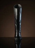 Shaft detail on handmade Batman Returns cosplay boots by NOIRTIDE