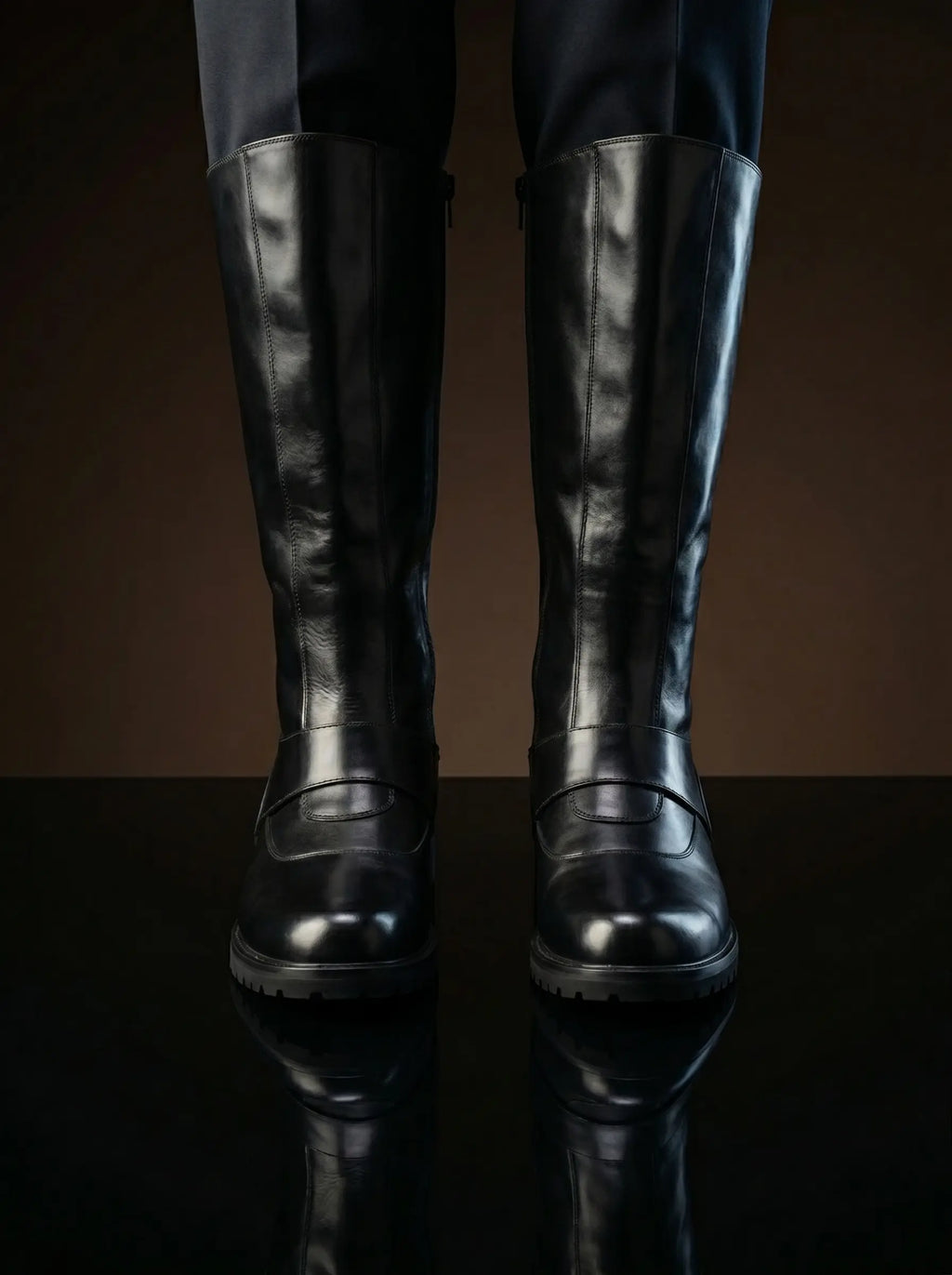 Pair of custom Batman Returns cosplay boots by NOIRTIDE