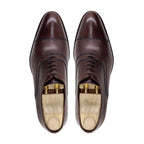 noirtide Bespoke Brown Leather Oxford Men Shoes