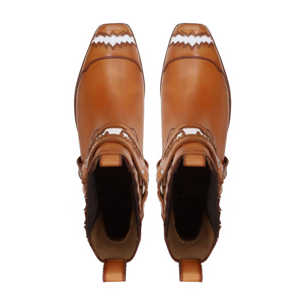 noirtide Bespoke Men Leather Boots