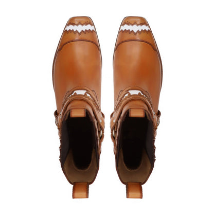 noirtide Bespoke Men Leather Boots