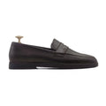 Noirtide Bespoke Men's  Dark Brown Leather Penny Loafer