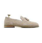 Noirtide Bespoke Men's Suede Leather Beige Loafer