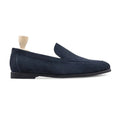 Noirtide Bespoke Men's Suede Leather Navy Loafer