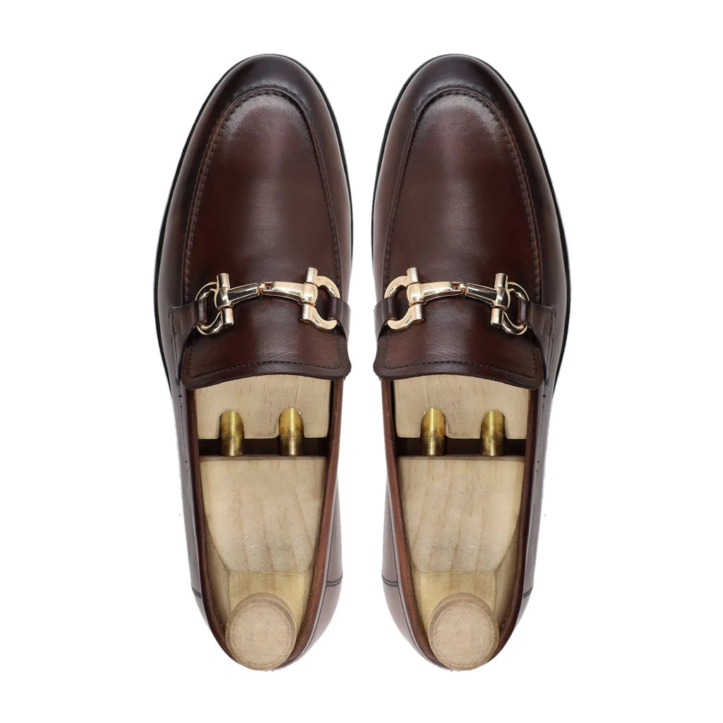 Noirtide Bespoke Mens Leather Loafers