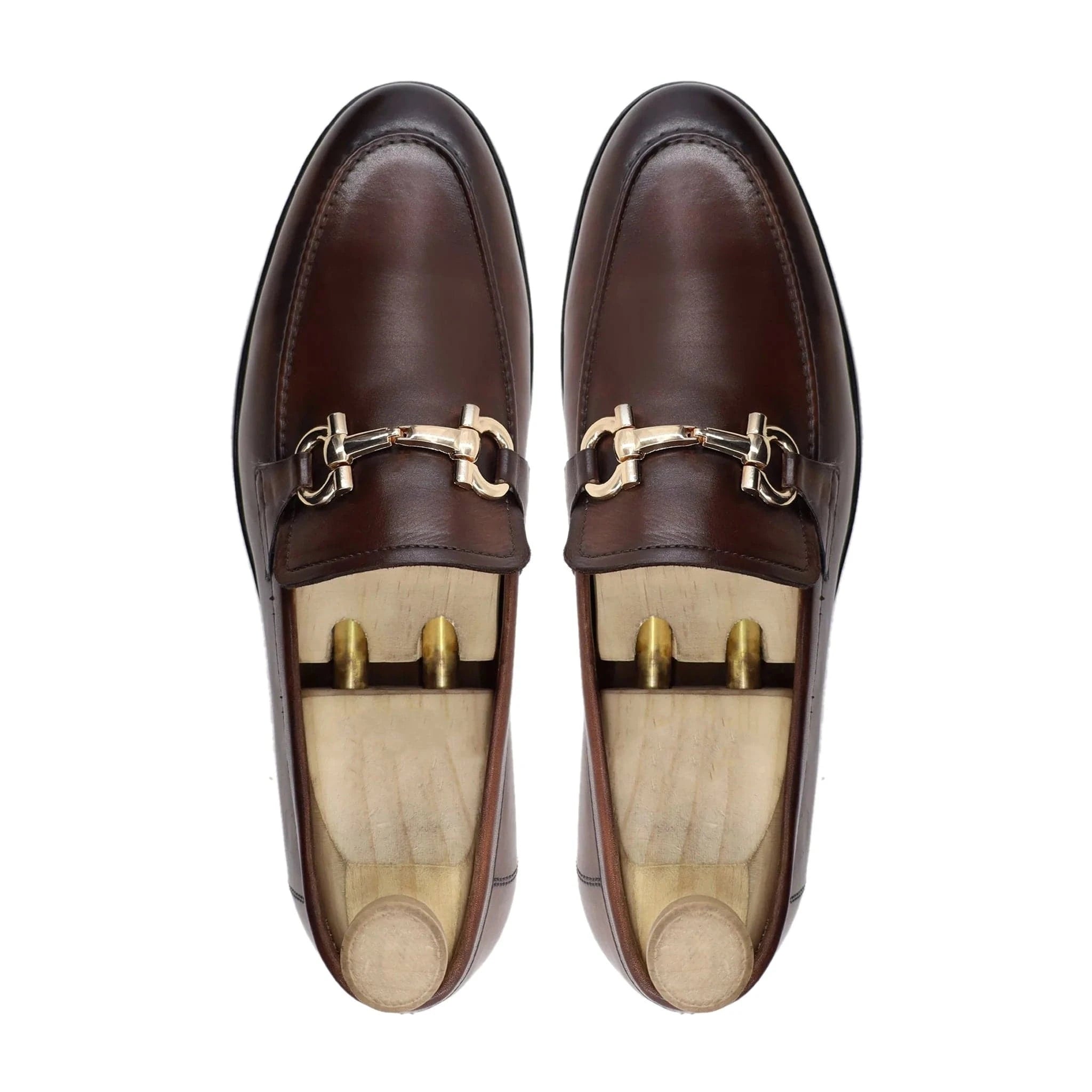 Noirtide Bespoke Mens Leather Loafers