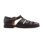 Noirtide Brown Leather Mens Sandal