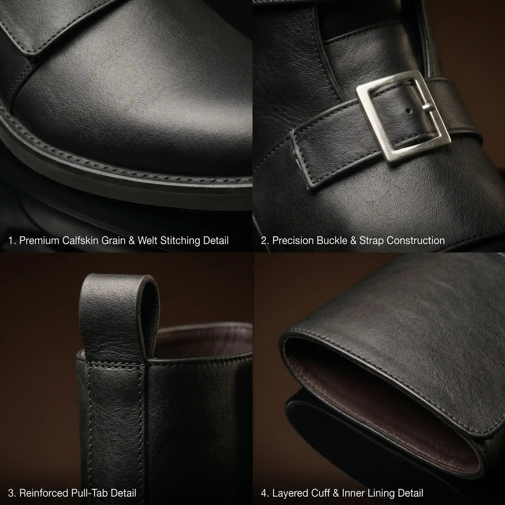 Sole detail on custom Cassian Andor Rogue One boots