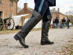 Pair of authentic Civil War cavalry dragoon boots by NOIRTIDE