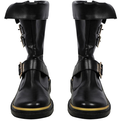 noirtide Custom-Made Aerith Gainsborough Cosplay Boots