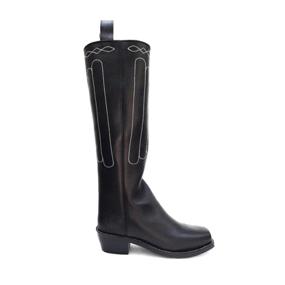noirtide Custom-Made Civil War 18th Century Indian War Cathedral Tall Boots