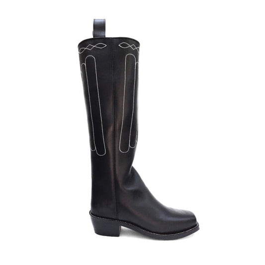 noirtide Custom-Made Civil War 18th Century Indian War Cathedral Tall Boots