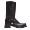 noirtide Custom-Made Claf Leather Ankle High Biker Boots