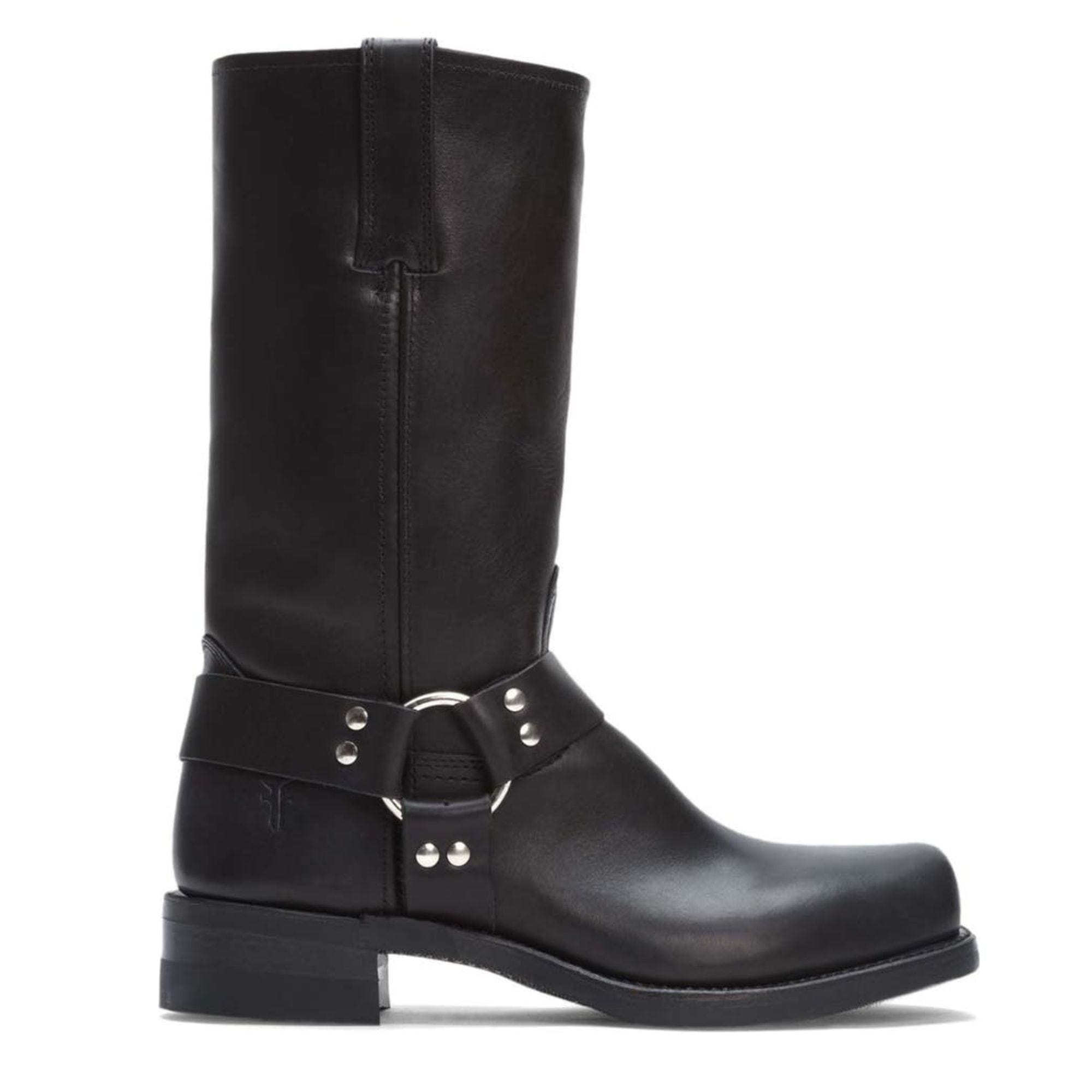 noirtide Custom-Made Claf Leather Ankle High Biker Boots