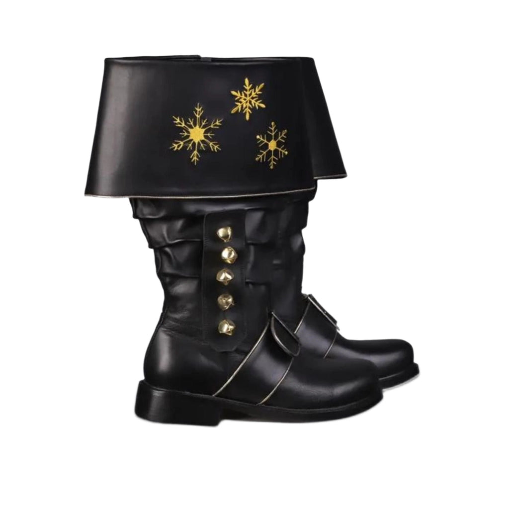 noirtide Custom-Made Embroidery Santa Calus Boots