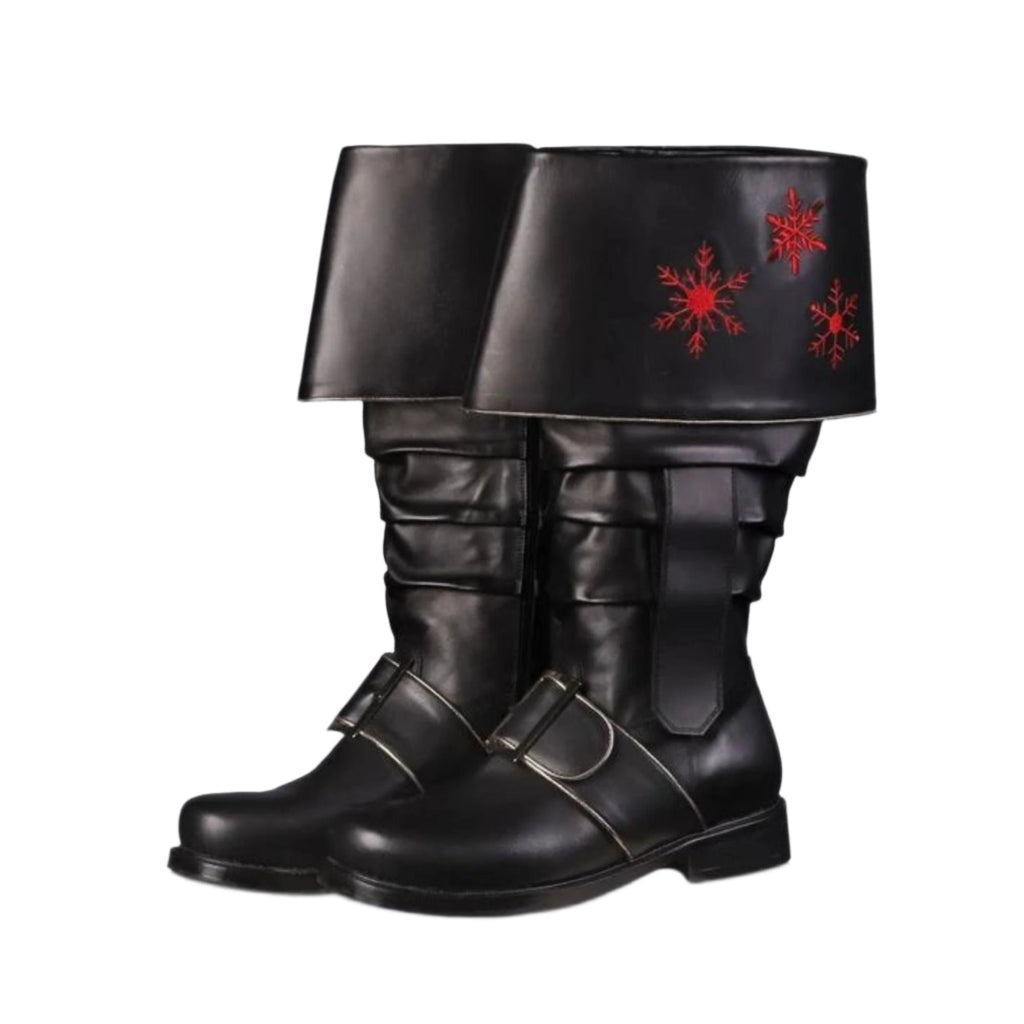 noirtide Custom-Made Embroidery Santa Calus Boots