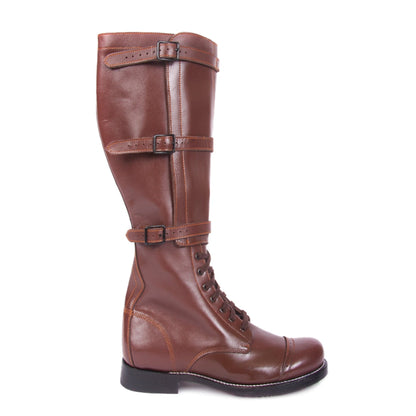 noirtide Custom-Made Fury US Cavalry 3-Buckle Boots