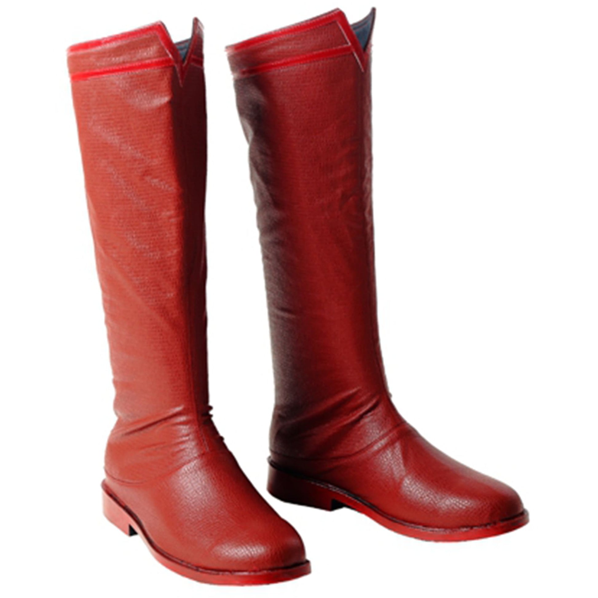noirtide Custom-Made Justice League Superman Cosplay Boots