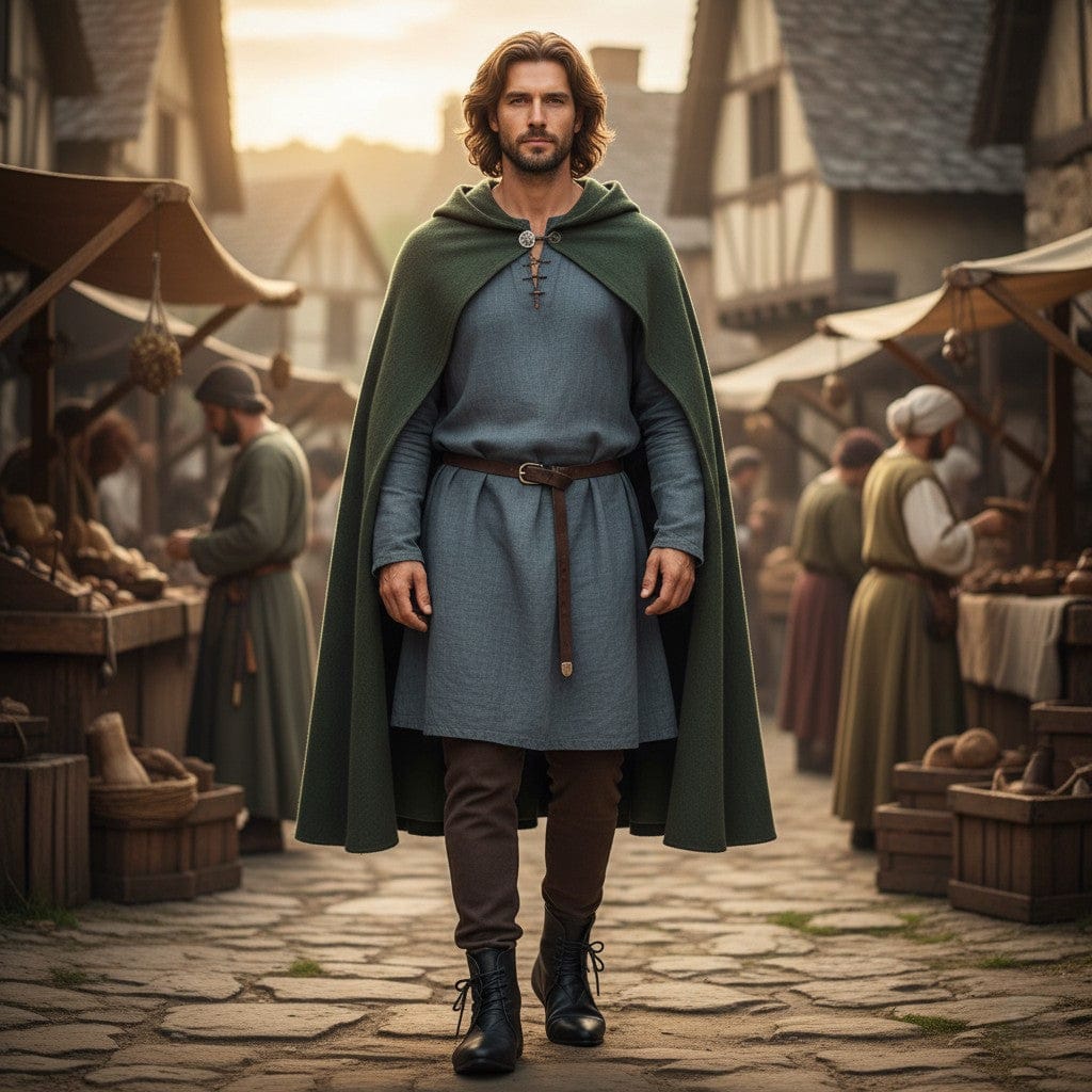 noirtide Custom-Made Medieval Ankle Boots