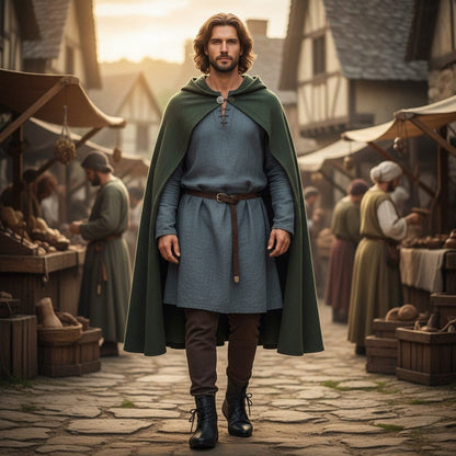 noirtide Custom-Made Medieval Ankle Boots