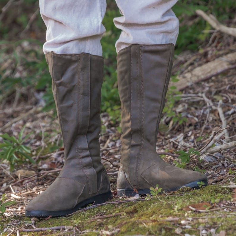 noirtide Custom-Made Medieval Ranger Boots