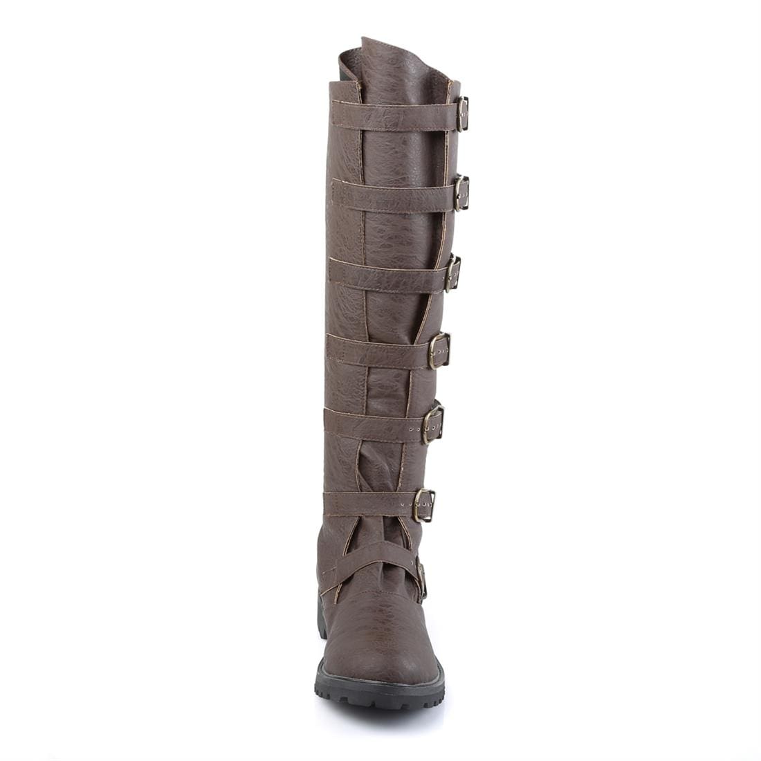 noirtide Custom-Made Multi-Buckle Knee High Renaissance Boots