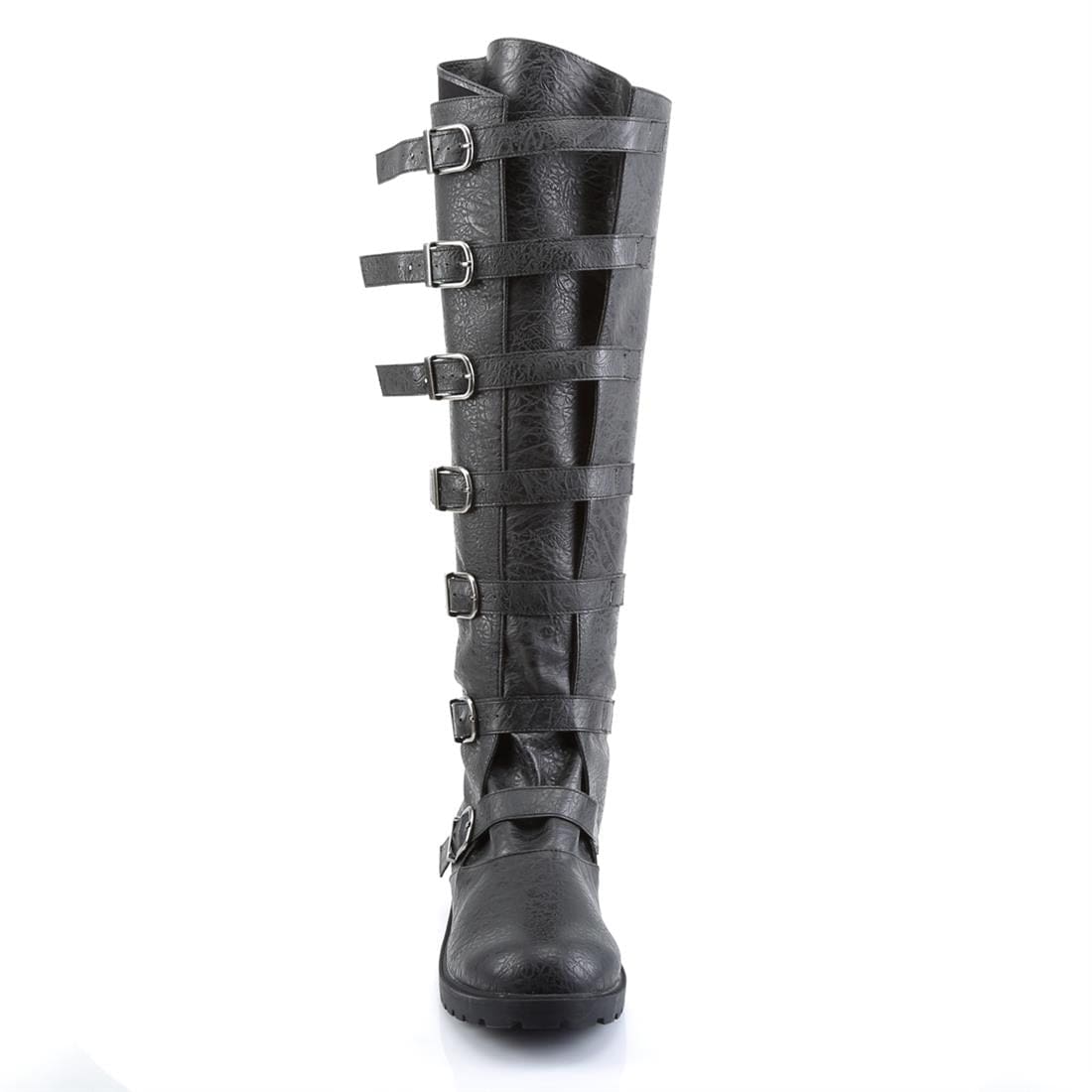 noirtide Custom-Made Multi-Buckle Knee High Renaissance Boots