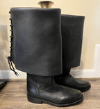 noirtide Custom-Made Pirate Swashbuckler Bucket Top Boots