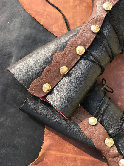 noirtide Custom-Made Renaissance Knee Hight Boots